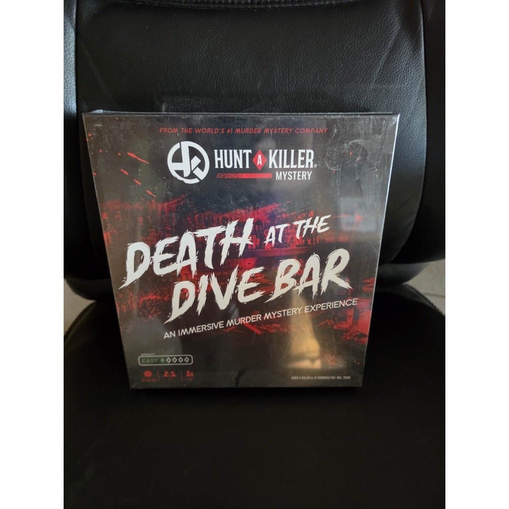 Hunt A Killer Death at The Dive Bar Murder Mystery Game Ages 14+ NEW
